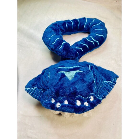 Sea Creature El Gran Maja Hand Made Plush Toy fish Beast of the ocean 12” Blue - Picture 8 of 9